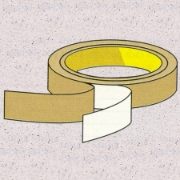 double sided polyester tape clear