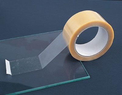 Protection tape for glass shipping