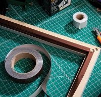 Corrosion resistant frame sealing tape
